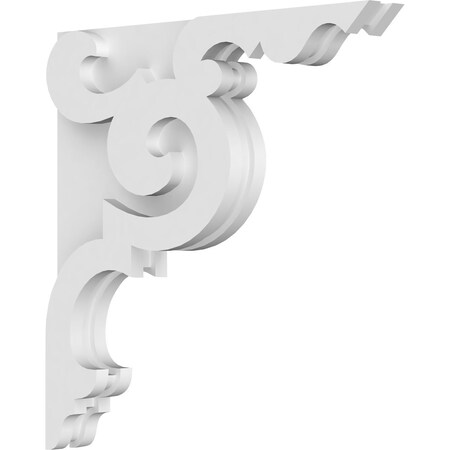 Ekena Millwork Benson Architectural Grade PVC Corbel, 1 7/8"W X 16"D X 16"H CORP01X16X16BE